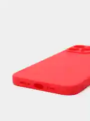 Красный чехол для iPhone 11, 13, 13 Pro, 13 Pro Max, 12, 12 Pro, 12 Pro Max, силикон