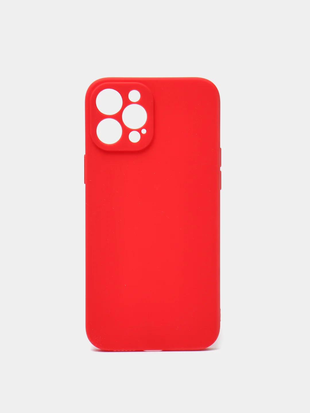 Красный чехол для iPhone 11, 13, 13 Pro, 13 Pro Max, 12, 12 Pro, 12 Pro Max, силикон