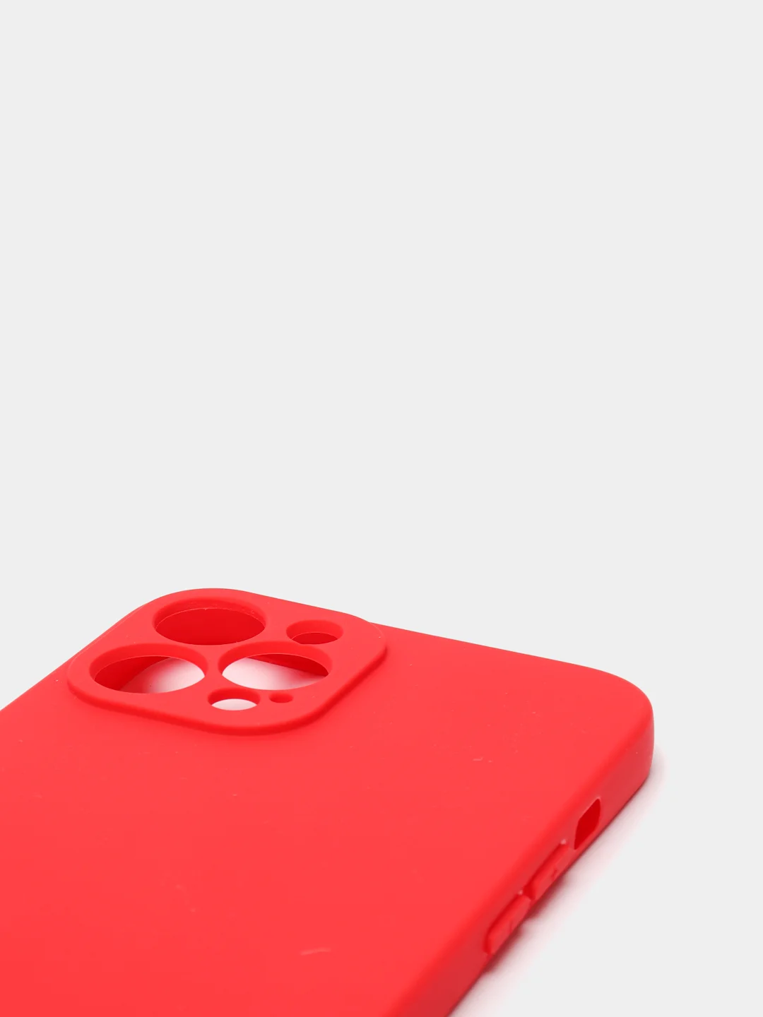 Красный чехол для iPhone 11, 13, 13 Pro, 13 Pro Max, 12, 12 Pro, 12 Pro Max, силикон