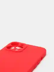 Красный чехол для iPhone 11, 13, 13 Pro, 13 Pro Max, 12, 12 Pro, 12 Pro Max, силикон