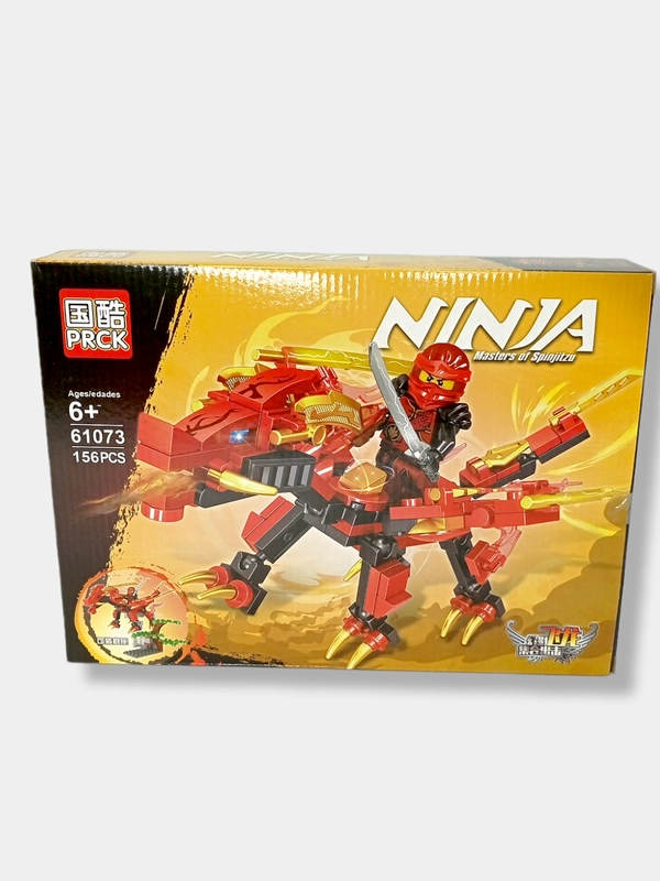 Конструктор Ninja Ниндзя Свирепый Дракон, 4в1, 156-181 деталь