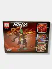 Черный конструктор Ninja Ниндзя Свирепый Дракон, 4в1, 156-181 деталь