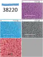 Бисер чешский Preciosa 10/0, круглый, 10 г, цвета 10000-40000