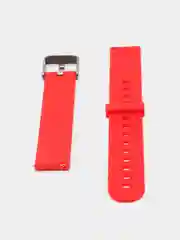 Красный ремешок для Xiaomi Amazfit Bip GTR 42 мм / GTS / Samsung Gear S2 силиконовый сяоми самсунг