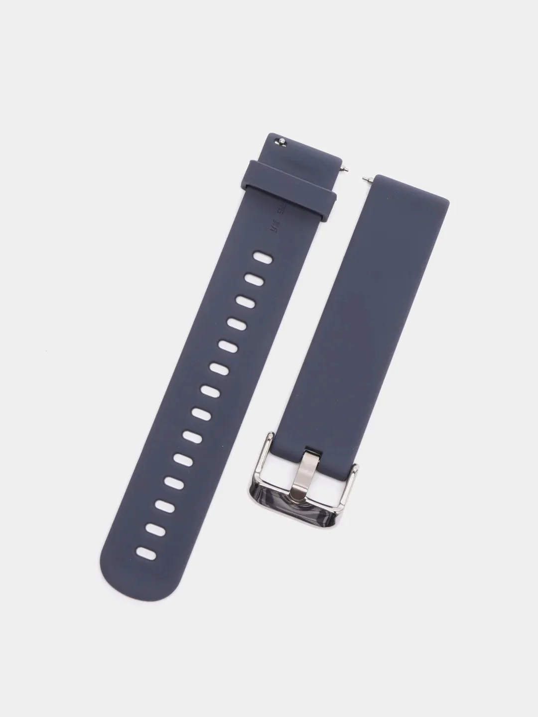 Темно-синий ремешок для Xiaomi Amazfit Bip GTR 42 мм / GTS / Samsung Gear S2 силиконовый сяоми самсунг