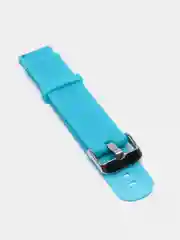 Голубой ремешок для Xiaomi Amazfit Bip GTR 42 мм / GTS / Samsung Gear S2 силиконовый сяоми самсунг