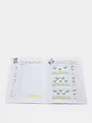 Розовый прописи для детей, цветные