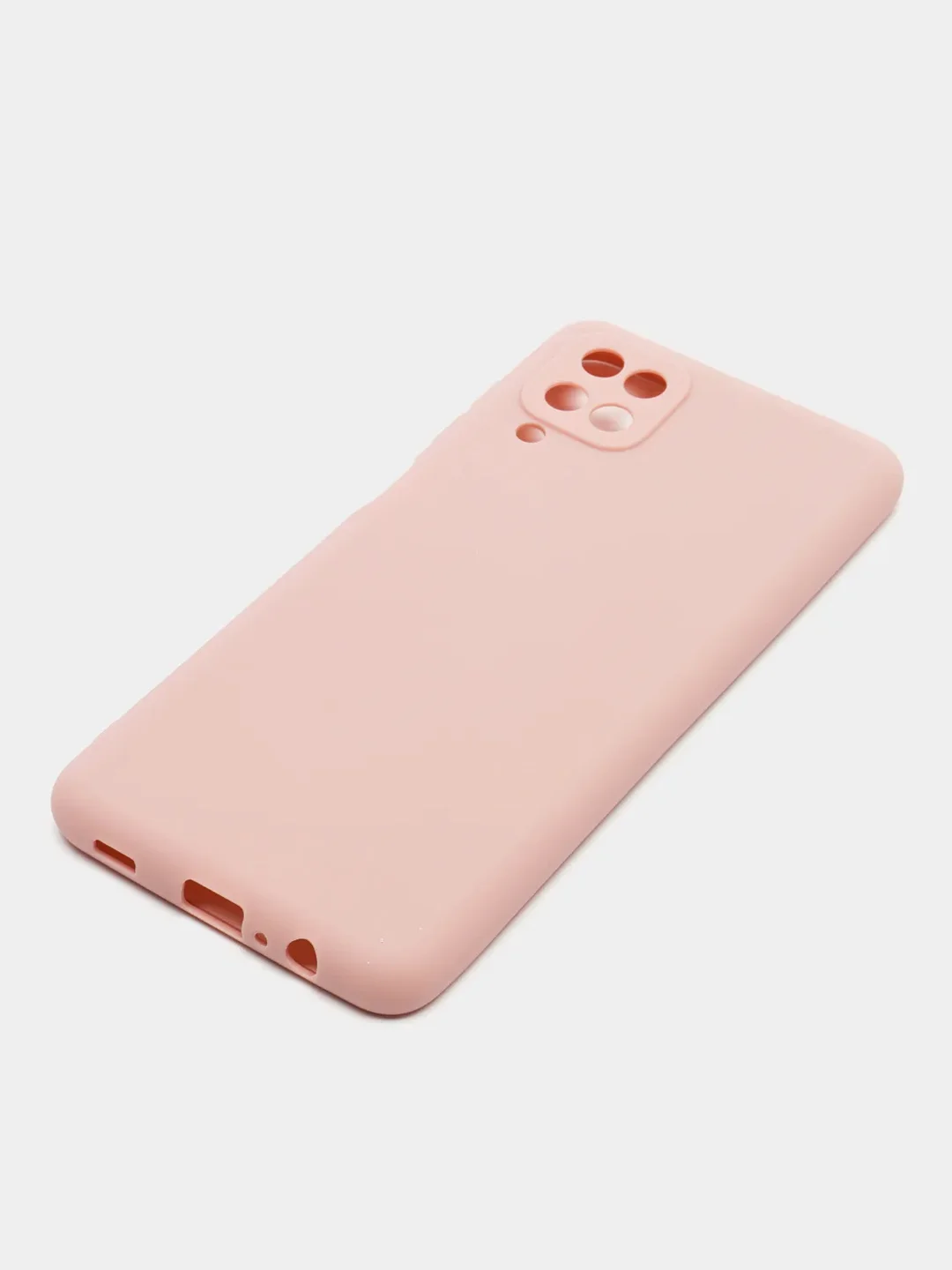 Коралловый чехол для Samsung Galaxy A12 / M12 (Самсунг А12 / М12), силиконовый