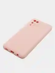 Коралловый чехол для Samsung Galaxy A12 / M12 (Самсунг А12 / М12), силиконовый