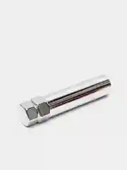 Красный гайка колесная узкая под спецключ с ключом, М12*1,25, 20 штук