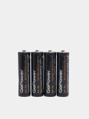 Батарейки АА, ААА GoPower, мизинчиковые ААА R03, пальчиковые АА R6