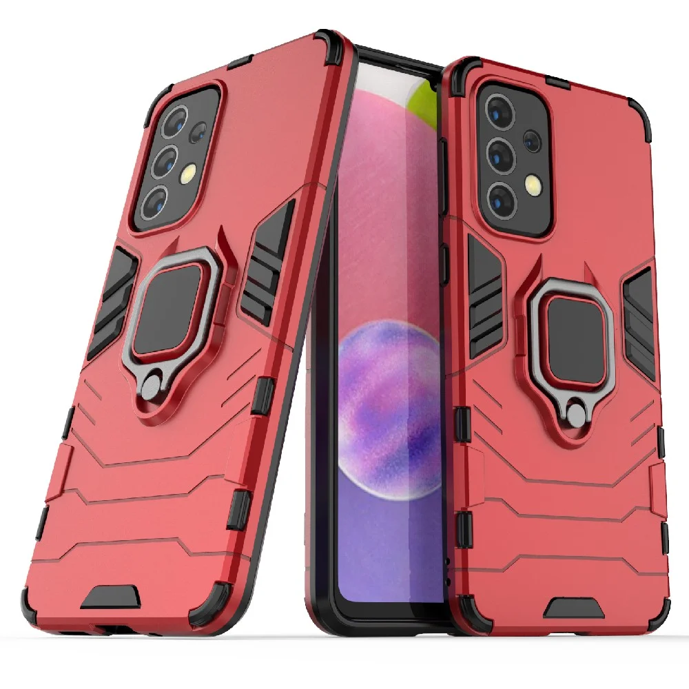 Чехол противоударный с кольцом-держателем на Samsung Galaxy A33 5G (Самсунг Галакси А33)