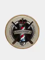 Аметистовый винтажные жестяные таблички "Барбершоп"
