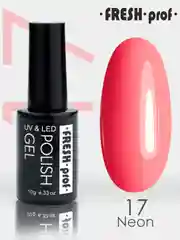 Гель-лак для ногтей Fresh Prof Neon 17, 10g, неоновый розовый