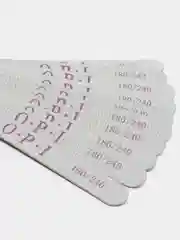 Набор пилок для ногтей, 180/240, грит, двухсторонние