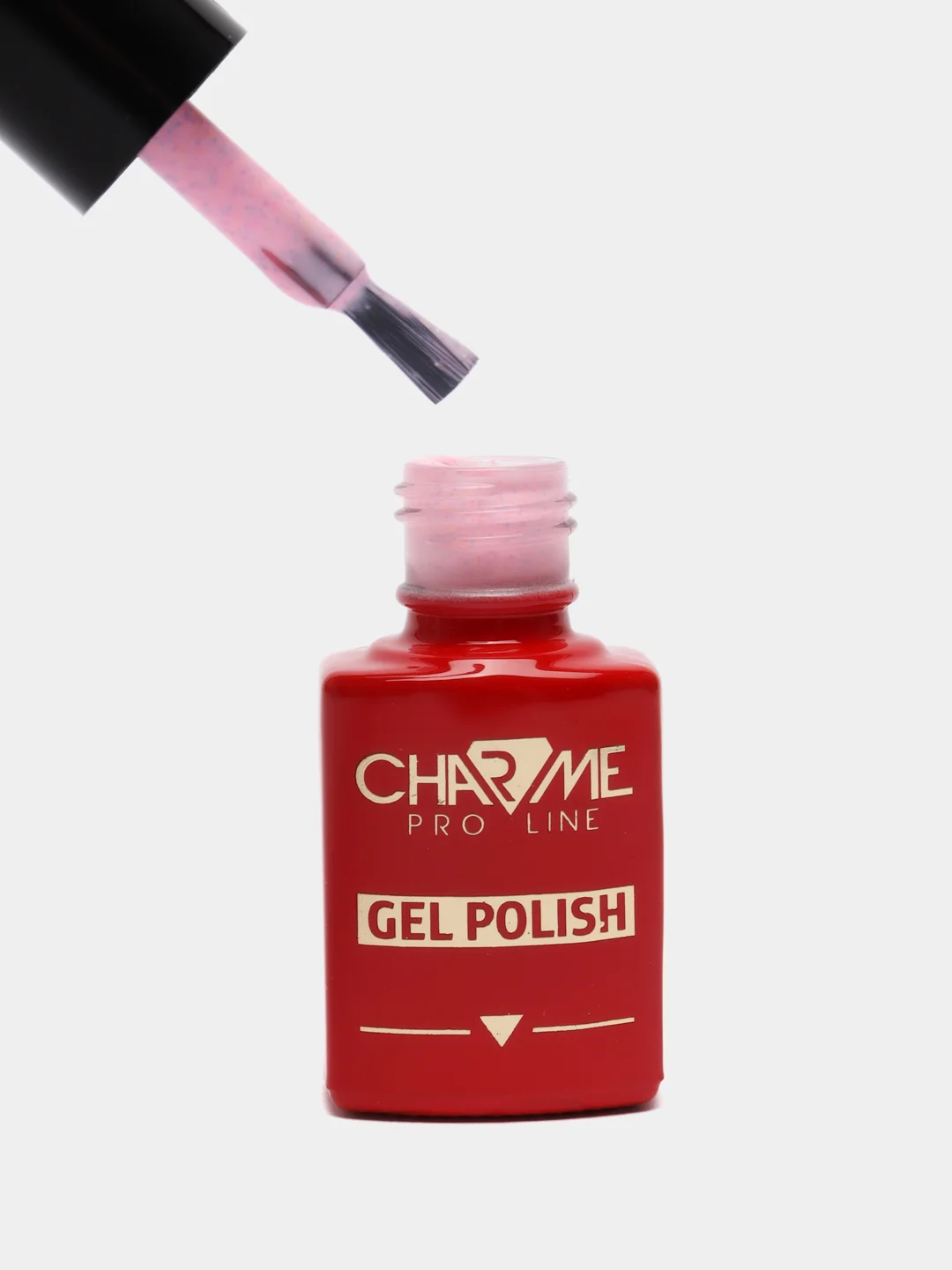 Розовый гель-лак Charme "Ice cream" - 09 "Клубника со сливками" (10 г)