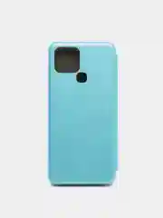Голубой чехол-книжка для INFINIX Smart 6
