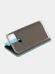 Голубой чехол-книжка для INFINIX Smart 6