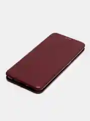 Бордовый чехол-книжка для Realme 9 Pro Plus / Realme 9 4g