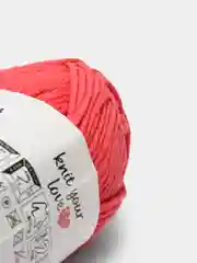 Коралловый пряжа YarnArt Creative, 50 г, 85 м, 100% хлопок