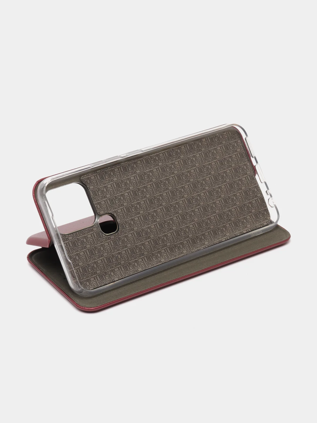Багровый чехол-книжка для INFINIX Smart 6