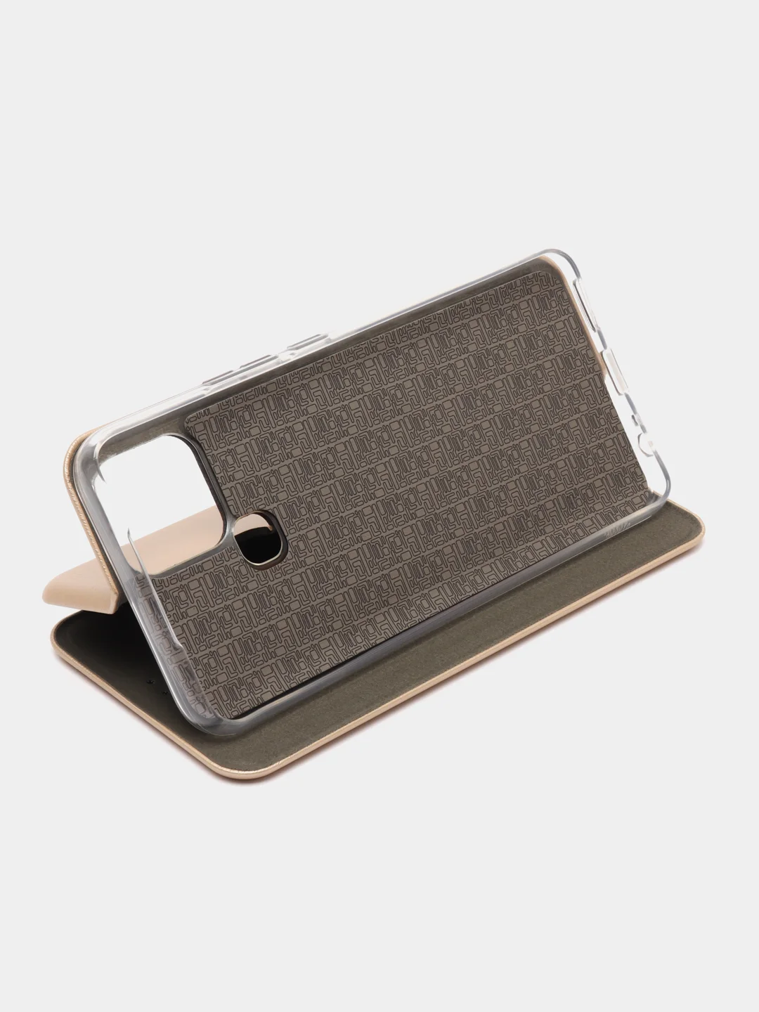 Золотой чехол-книжка для INFINIX Smart 6