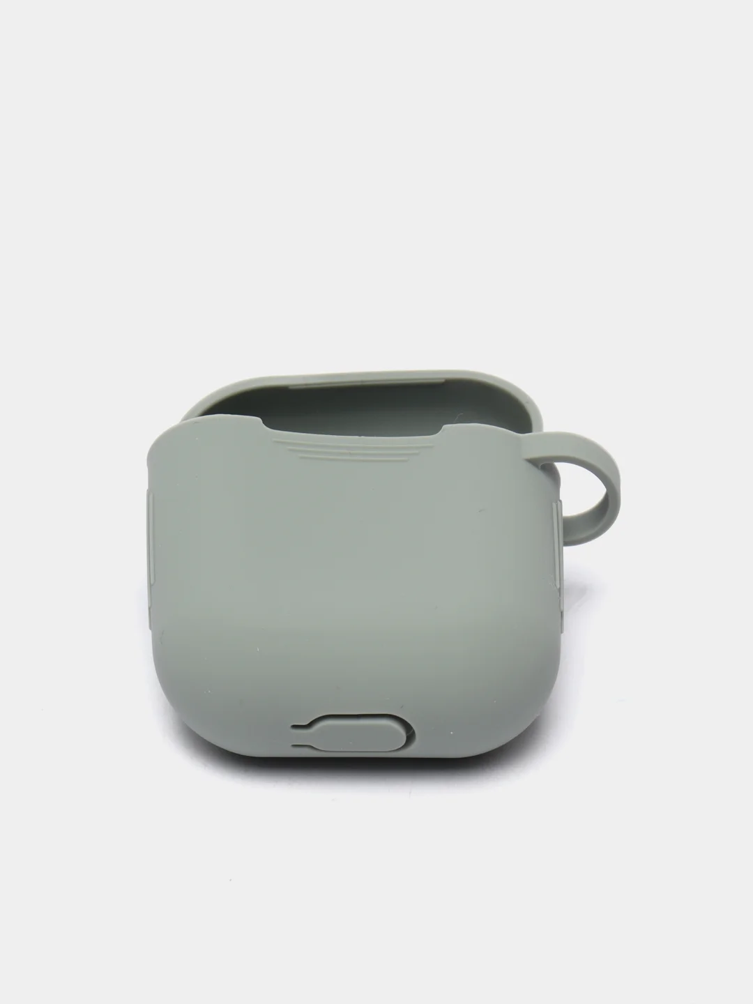 Серый чехол для наушников Apple AirPods 1, 2, TWS i9s, i10, i12, i13, i14, i15, i100