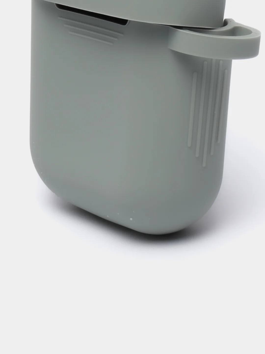 Серый чехол для наушников Apple AirPods 1, 2, TWS i9s, i10, i12, i13, i14, i15, i100