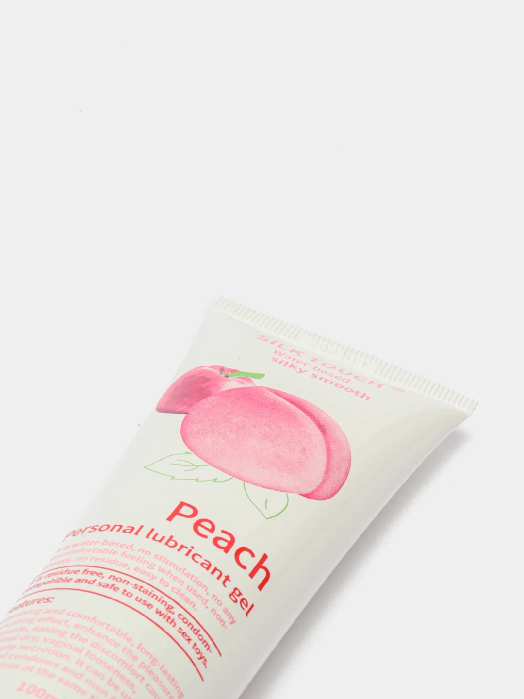 Оранжевый cмазка-лубрикант Silk touch на водной основе с ароматами фруктов и ягод