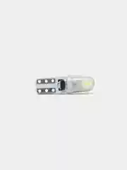 Белый автомобильная светодиодная лампа Т5 3014 2 SMD, 5 штук