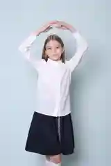 Блузка для девочек, школьная