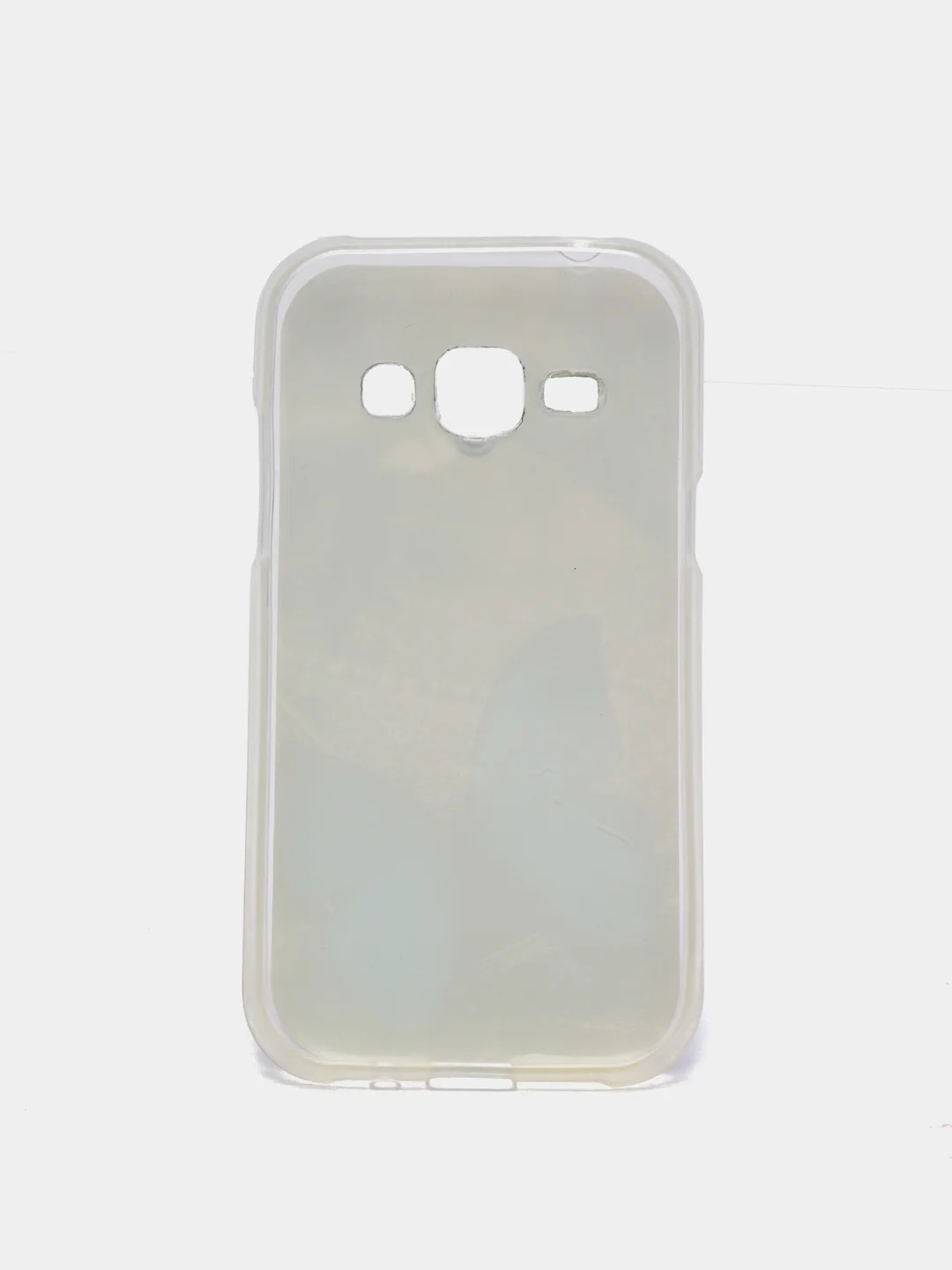 Силиконовый с рисунком чехол Samsung j1 (j100)
