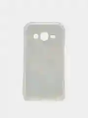 Силиконовый с рисунком чехол Samsung j1 (j100)