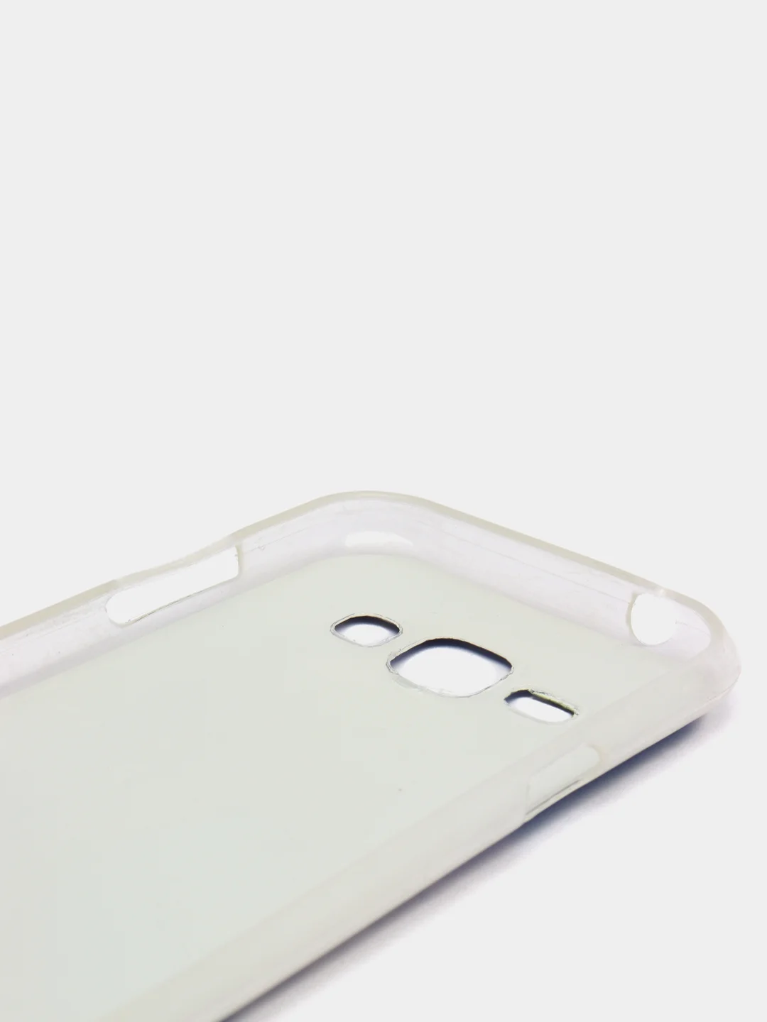Силиконовый с рисунком чехол Samsung j1 (j100)
