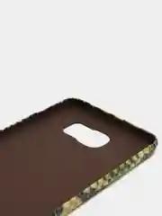 Желтый силиконовый матовый чехол для SamsungA5 16, змеиная кожа