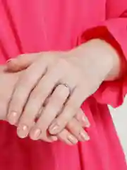 Серебряный кольцо под серебро с голубыми камнями