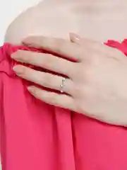 Серебряный кольцо под серебро с голубыми камнями