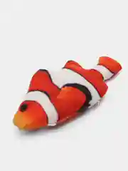 Красный игрушка для кошек плюшевая "Рыба", с кошачьей мятой внутри
