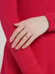 Золотой кольцо металлическое