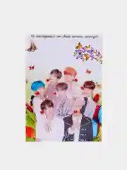 Конверт подарочный для денег с фото открыткой k-pop "BTS"