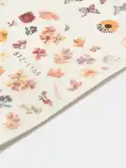 Бордовый наклейки для дизайна  ногтей / Наклейки водные для маникюра (10 видов)