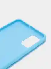 Голубой чехол Samsung Galaxy A51 (Самсунг Галакси А51) силиконовый, цветной, матовый