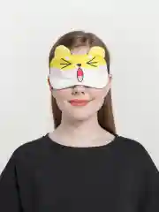 Желтый маска для сна с охлаждающим и нагревающим гелем