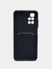 Темно-синий чехол с отделением для пластиковой карты XIAOMI REDMI 10