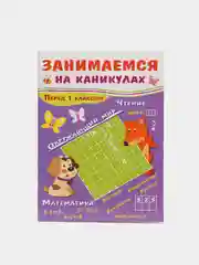 Аметистовый книжка-задание, А4, ТД Стрекоза "Занимаемся на каникулах", 64 страницы