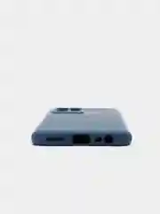 Темно-синий чехол для Realme 8 / 8 Pro c защитой камеры и бархатом внутри