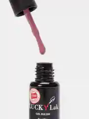 Гель-лак для ногтей LuckyLak FL №78, 8 g, натуральный розовый нюдовый френч для маникюра