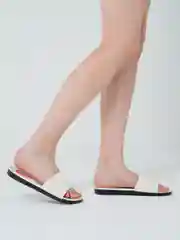 Белый сланцы женские, размеры 36-41