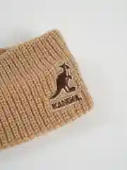 Хаки повязка вязаная на голову унисекс