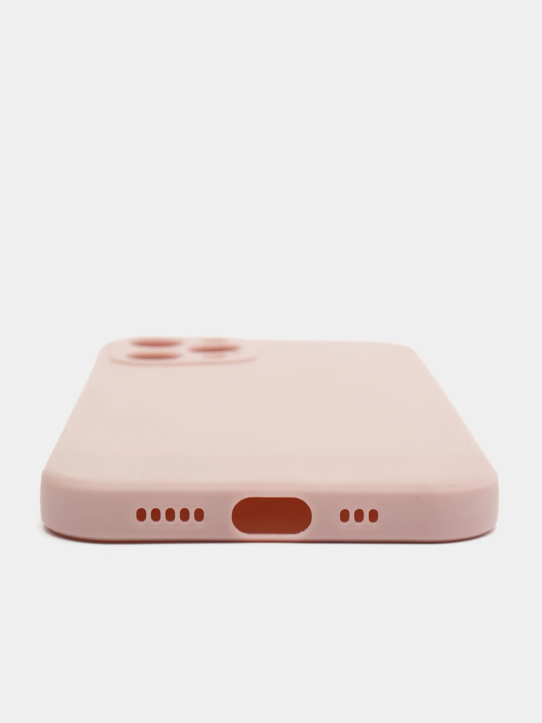 Пудровый силиконовый чехол для iPhone 12, 12 pro, 12 pro max